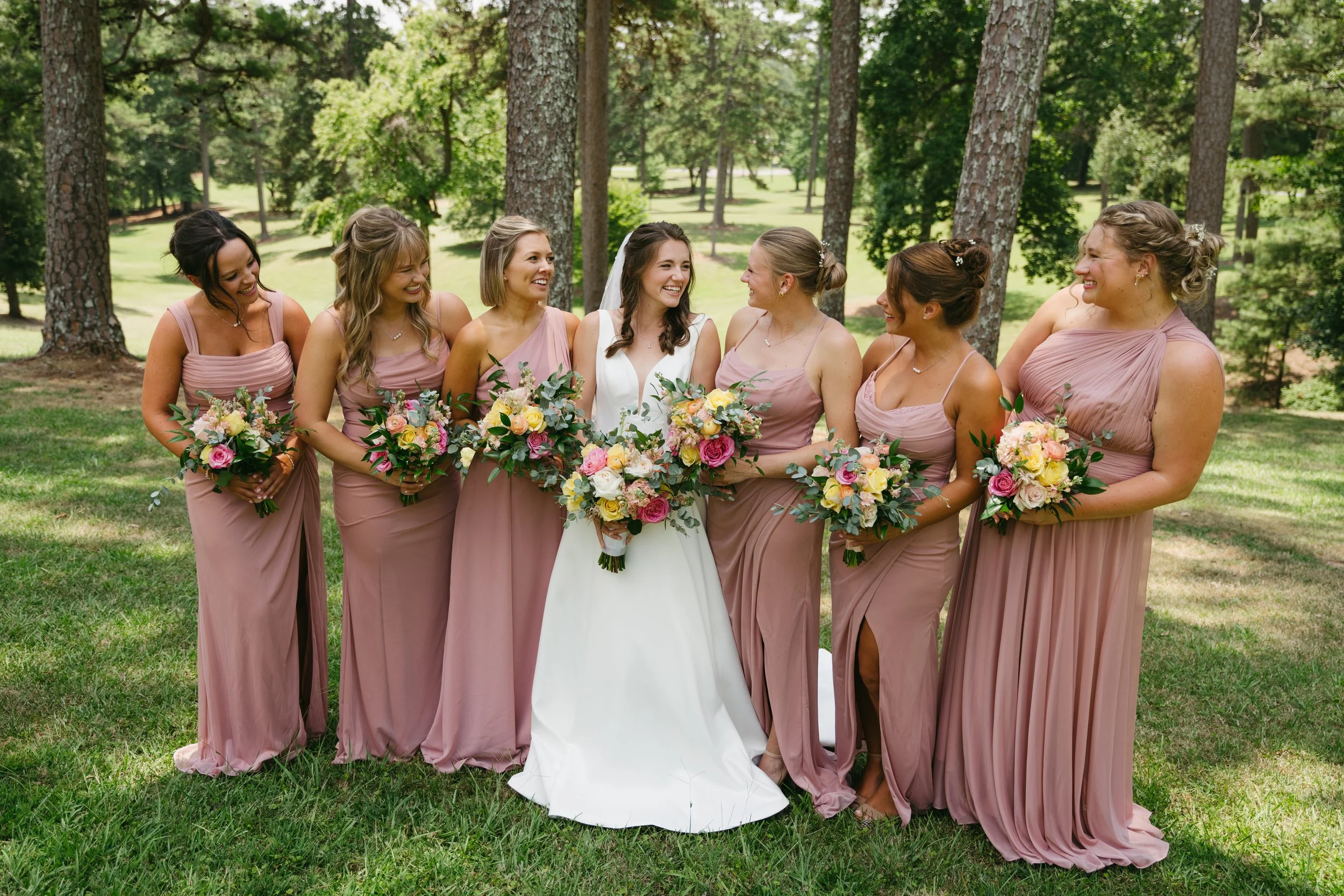 A group celebrating together